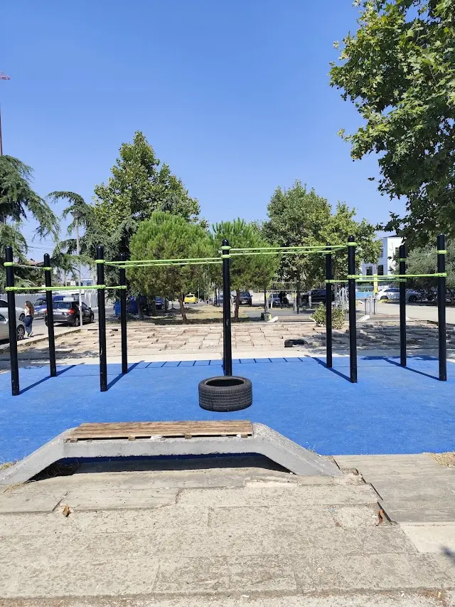 Former Airfield Outdoor Gym and paralletes