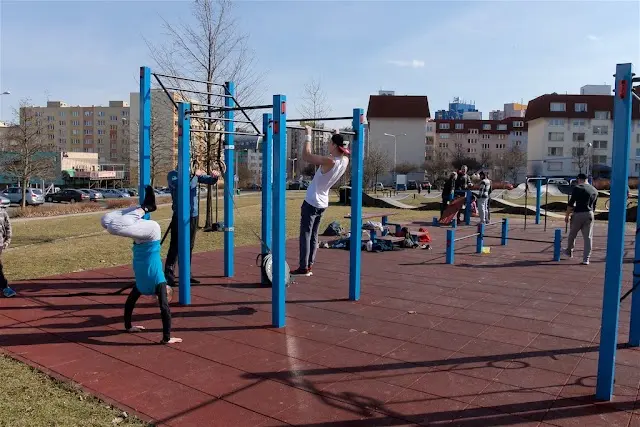 Venkovní Workoutové hřiště Bělský Les