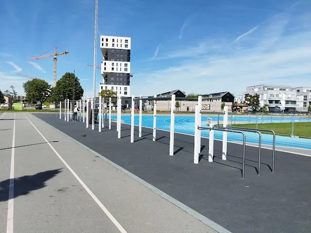 Grünverbindung Franklin, Am Sportfeld Calisthenics