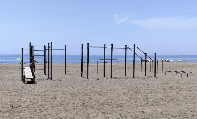 Calisthenics Park La Cala del Moral Beach