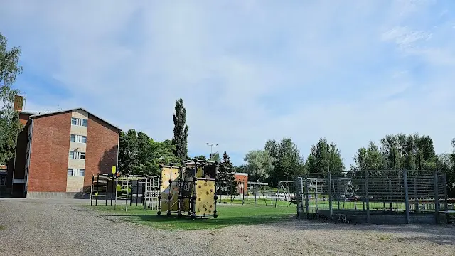 Kaarilan urheilukentän street workout -telineet / ulkokuntoilupaikka