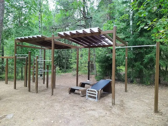 Street workout racks, Pyynikki, Tampere
