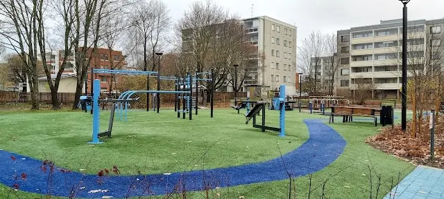 Louhenpuisto Outdoor Gym / Street Workout