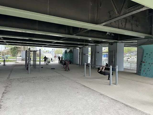 Parc de Street Workout de l'Île aux Cygnes