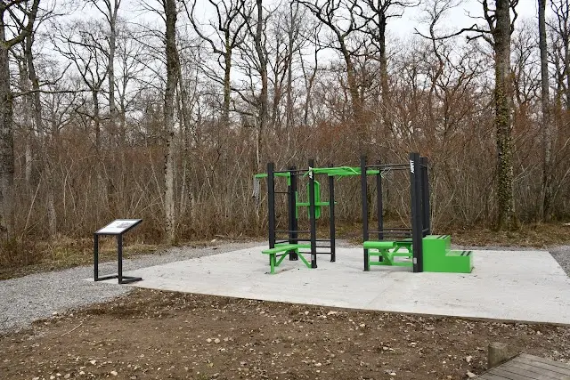 Aire de fitness Bois de Serves