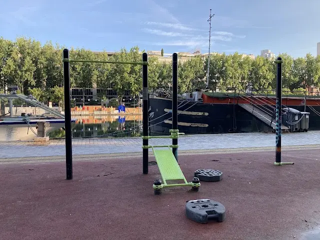 Parc de Street Workout de Jaurès Quai de Loire