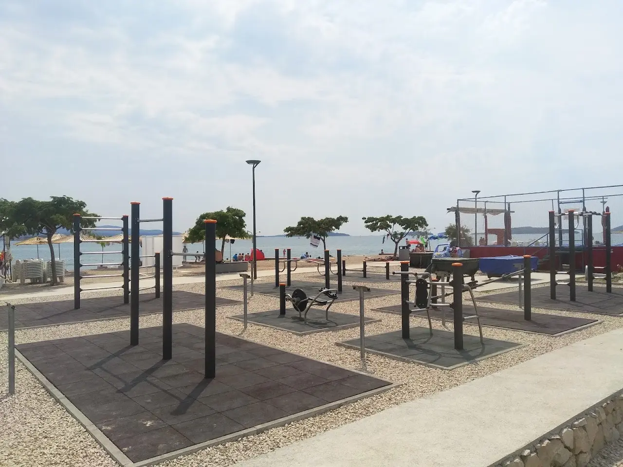 Calisthenics Park Beach Rezalište
