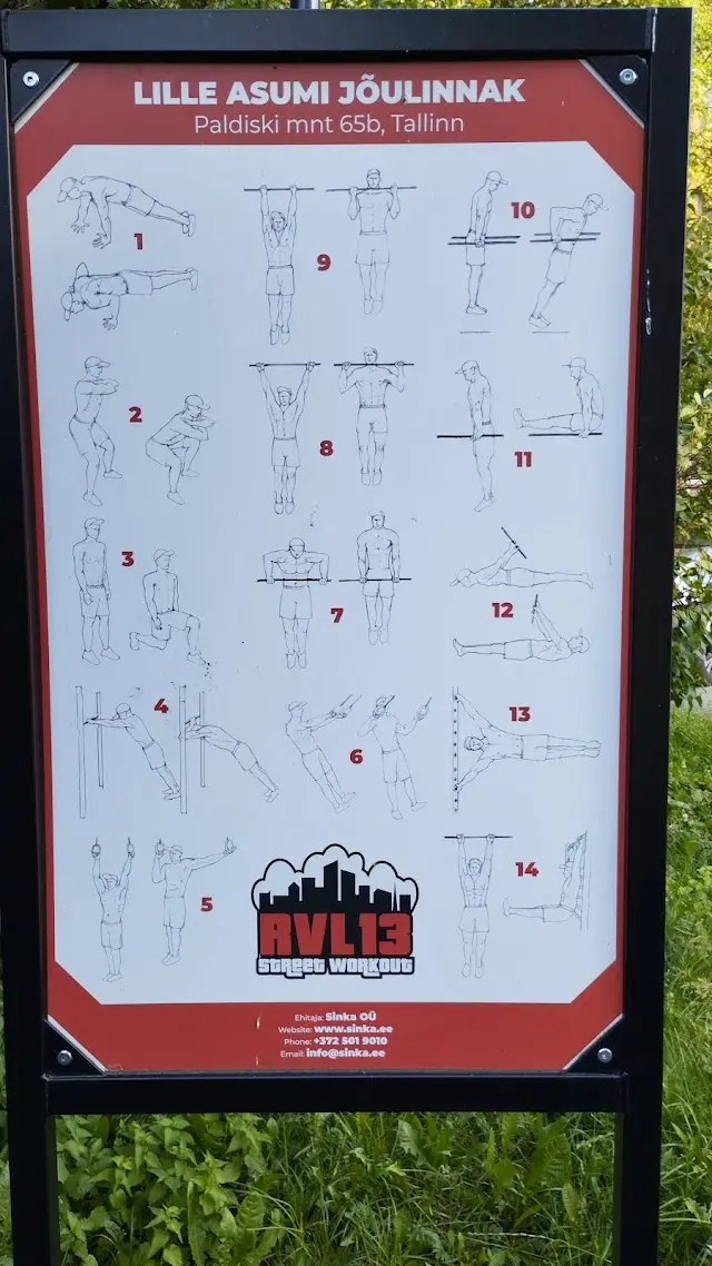 Workout equipments, street calisthenics
