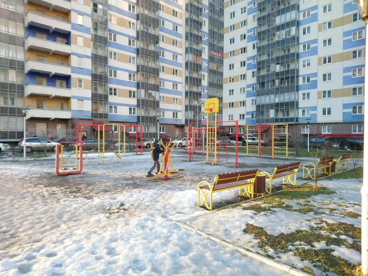 Спортплощадка, воркаут