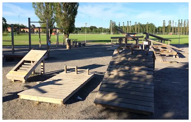 Skarpnäcksfältets utegym