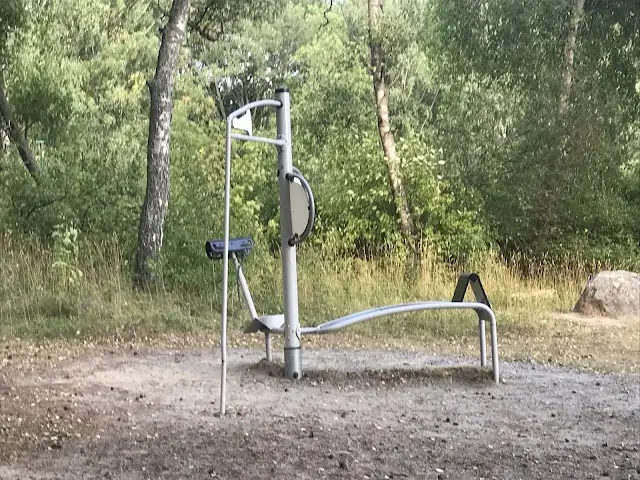 Ursvik motionsområdets utegym